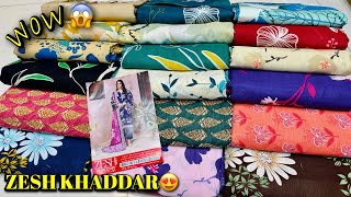 Zesh Collection 2024 | Beautiful Khaddar Design | Khaddar Collection 2024 | Cloth Point