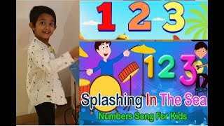 123 splashing in the sea | Nursery Rhymes for Children, Kids and Toddlers | OMER AND MAMA