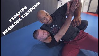 ESCAPING A Headlock Takedown