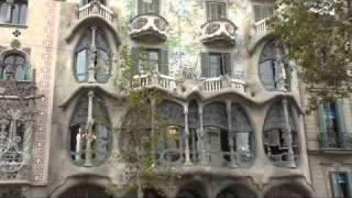 Antoni Gaudi in Barcelona Spain