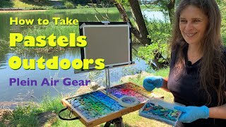 Plein Air Easels for Pastels - Plein Air Pastel Painting Gear and Setup