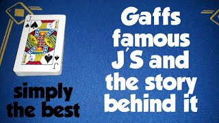 Gaffer's FINEST hour with a deck of cards/real magic MOMENT