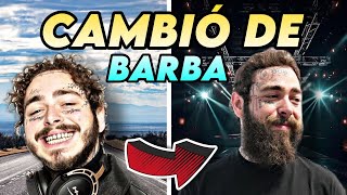 Evolución de la BARBA de Post Malone