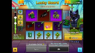 *100+* LUCKY BOARD SPINS!