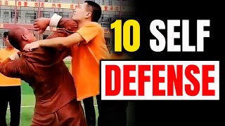 How To Protect Yourself?!👊| 10 Shaolin Kung Fu Self Defense Techniques