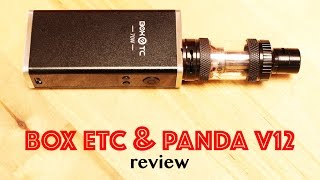 Box ETC & Panda V12 by Modvapa (REVIEW)