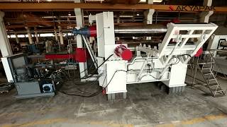 AHV 3100x130x144 Variable Geometry Plate Roll Machine/ Değişken Geometrili Silindir Bükme Makinesi