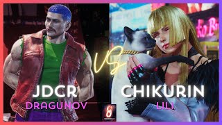 Tekken 8 - JDCR (DRAGUNOV) VS THY chikurin (LILI)