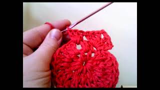 Crocheting A Granny Square (circle of 12)