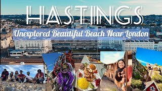 “Hastings” Beautiful Beach Near London || Hastings City Tour, Unexplored beach near London #hastings