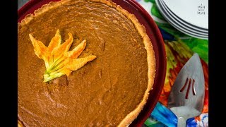 Tarta de Calabaza, postre sencillo y delicioso.