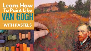 Learn How to Paint Like Van Gogh with Pastels - Painting Tutorial