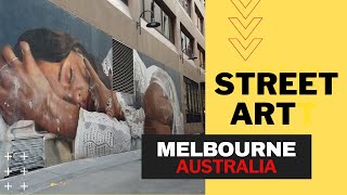 MELBOURNE STREET ART. AC/DC Lane, Hosier lane, Flinders Lane..And More!