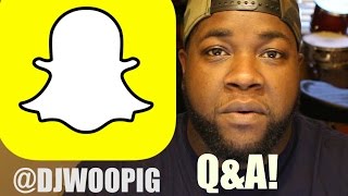 MY FIRST Q&A! | GIVEAWAY WINNER! | FOLLOW ME ON SNAPCHAT!!