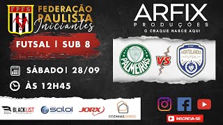 PALMEIRAS x HORTOLÂNDIA - FUTSAL | SUB 8