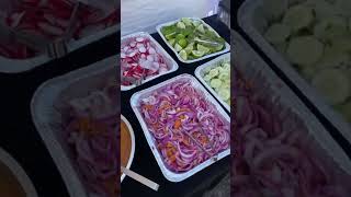 Salsa de Chile Habanero y Buffet #tacos #buffet #shorts