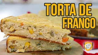 Como fazer Torta de Frango Simples de Liquidificador