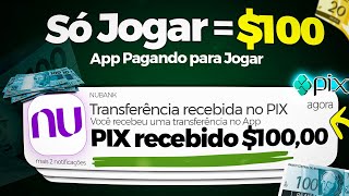 ✅[SÓ JOGA R$100] APP DE JOGO PARA GANHAR DINHEIRO NO PIX - Aplicativo de Jogo para Ganhar Dinheiro