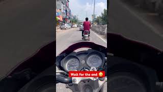 ये क्या हो गया 😳 || #bike #minivlog #yamaha #viral #youtubeshorts