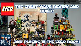 LEGO The Great Wave (31208) Unboxing, Build, Review, and Placing in the LEGO Room!