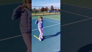 KIDS TENNIS - BACKHAND DRILL