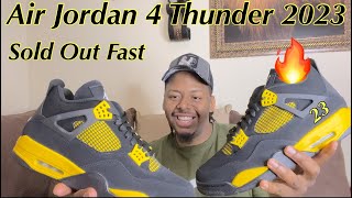 Air Jordan 4 Thunder Review Worth It They Will Sold Out Fast