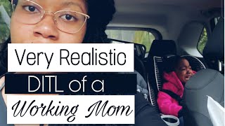 REALISTIC DAY IN THE LIFE | Single Working Mom of a Toddler & New Born | DITL VLOG