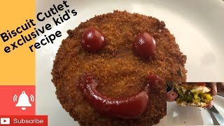 Biscuit Cutlet Exclusive Veg Kid's Recipe-बिस्कीट कटले एक्सक्लूसिव्ह वेज किड्स रेसिपी -by Ashwini