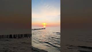 #beach #sea #balticsea #sunset #waves #rain #colour #silence #viral #short #video #travel #weather