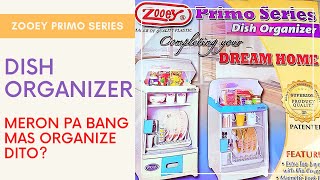 DISH ORGANIZER ZOOEY PRIMO SERIES Stock No. 869-P | Patasan ng Pinggan at Tauban ng Baso