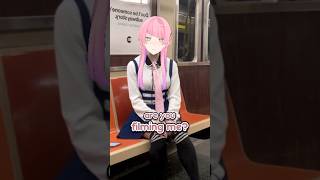 Cringe Anime Girl in NYC???| #anime #streetinterview #vtuber