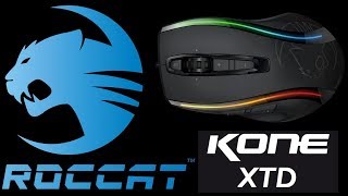 Roccat Kone XTD Gaming Mouse Unboxing & Review