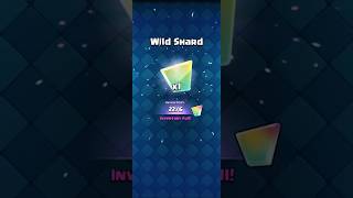 22/6 EVO WILD SHARDS! #viral #clashroyale #SHORTS #level15sucks #mobilegaming