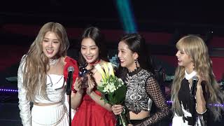 190123 블랙핑크 대기 & 테디대리수상 Blackpink GAON