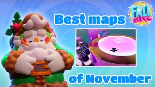 Best Creative Maps of November in Fall Guys!