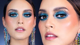 HOLIDAY MAKEUP CON CRISTALES X NEIZA | PAU FLORENCIA