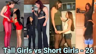 Tall Girls vs Short Girls -26 |tall girlfriend short girlfriend | tall woman lift carry