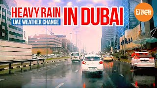 Rain in Dubai | المطر في دبي | Heavy Rain in UAE