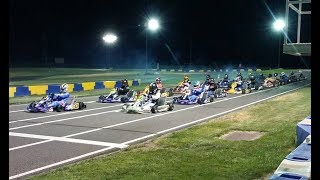 Kart Night Racing O2s Round 4 Shifter Kart Main Event @ TCKC 2018