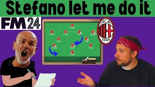 Start of the Season with Milan, Football Manager 24