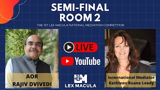 Semi Final Room 2- 1st Lex Macula National Mediation Competition