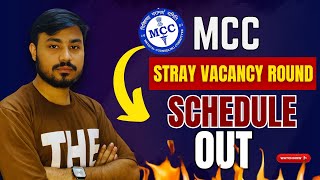 NEET Stray Vacancy Round 2024 Started For MCC AIQ | Schedule Out #neet