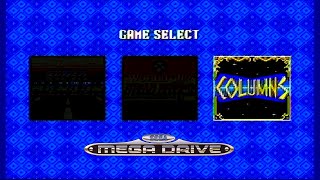 Columns playthrough (Mega Drive)