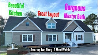 AMAZING TWO STORY Double Wide Mobile Home Heritage #2483 | 32x70 By Schult Richfield