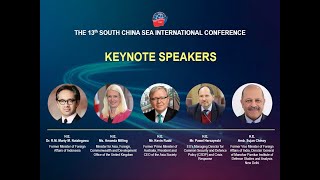 Keynote Speakers of the 13th South China Sea International Conference