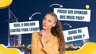 Q&A DO TCHÊ - Respondendo perguntas sobre os Emirados Árabes [Dubai - Abu Dhabi]