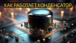 КОНДЕНСАТОР - Как работает? Как хранит заряд? Что внутри конденсатора?