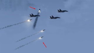 Today, Ukrainian Javelin anti air missile downed 6 Russian fighter jet Su-34  | Arma 3