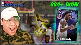 THE MOST ANTICIPATED CARD IN NBA INFINITE ANTHONY EDWARDS GAMEPLAY!!