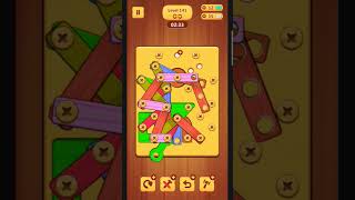 wood nuts and bolts level 141 #trending #viral #youtubeshorts #shortsvideo #shorts #gaming